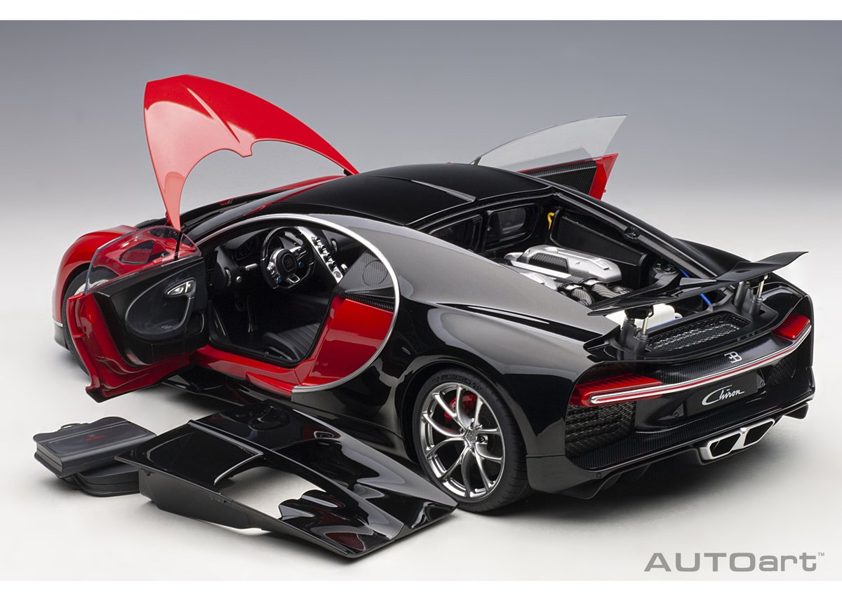 AUTOart 1/12 ブガッティ シロン 2017 (レッド/ブラック AUTOart 1/12 ブガッティ シロン 2017 (レッド/ブラック