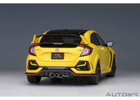 AUTOart 1/18　ホンダ シビック タイプR （FK8） リミテッド エディション （サンライトイエローⅡ）　73225