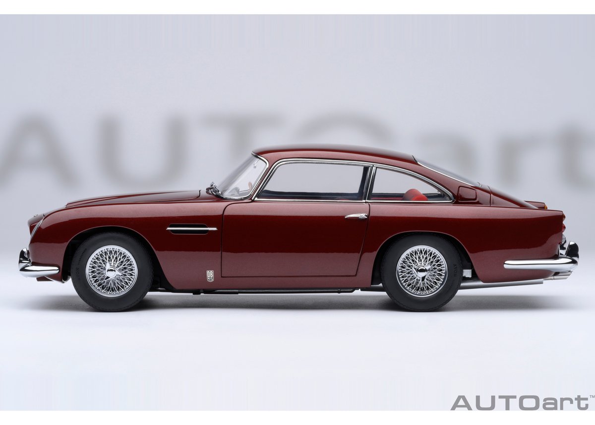AUTOart 1/18 アストンマーチン DB5 （ダークレッド・メタリック