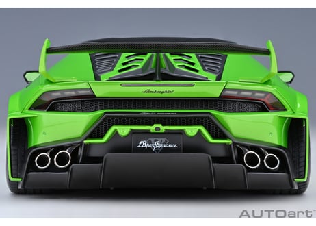 AUTOart 1/18　 リバティーウォーク LB‐シルエット ワークス ランボルギーニ ウラカン GT （パール・グリーン）　79128