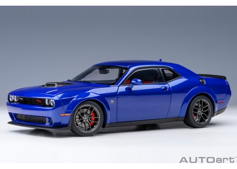 AUTOart 1/18　ダッジ チャレンジャー R/T スキャットパック ワイドボディ 2022 （INDIGO BLUE / メタリック・ブルー）　71772