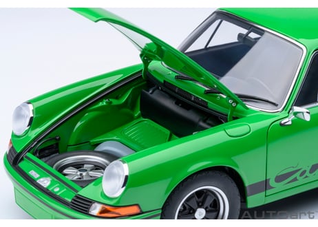 AUTOart 1/18　ポルシェ 911 カレラ 2.7 RS （バイパー グリーン／ブラック・ストライプ）　78034
