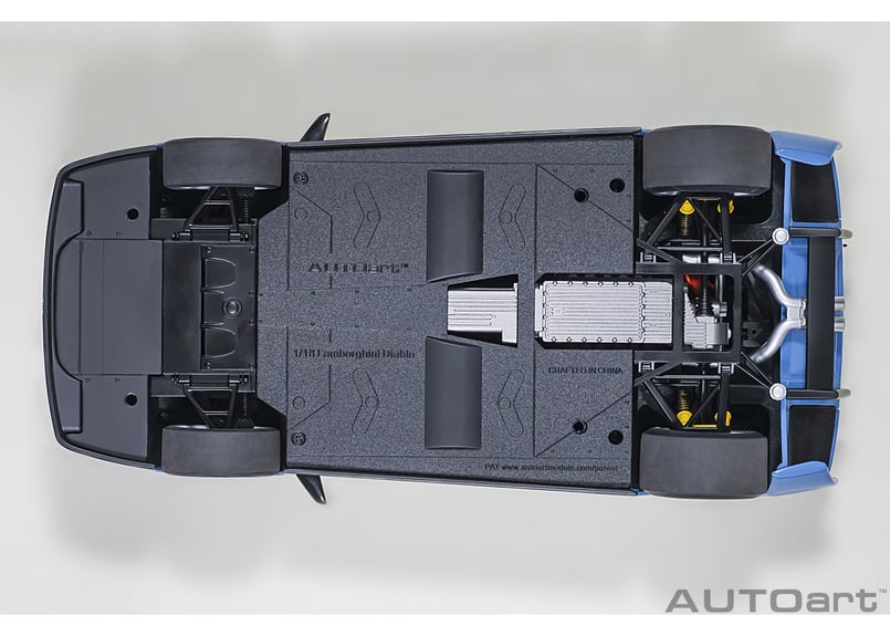AUTOart 1/18 ランボルギーニ ディアブロ SV-R (BLU LE MANS AUTOart 1/18 ランボルギーニ ディアブロ SV-R (BLU LE MANS