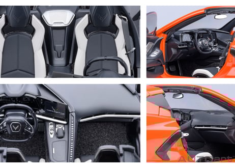 AUTOart 1/18　シボレー コルベット （C8） スティングレイ Z51 （オレンジ）　71283