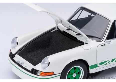 AUTOart 1/18　ポルシェ 911 カレラ 2.7 RS （グランプリホワイト／グリーン・ストライプ）　78031