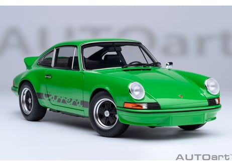AUTOart 1/18　ポルシェ 911 カレラ 2.7 RS （バイパー グリーン／ブラック・ストライプ）　78034