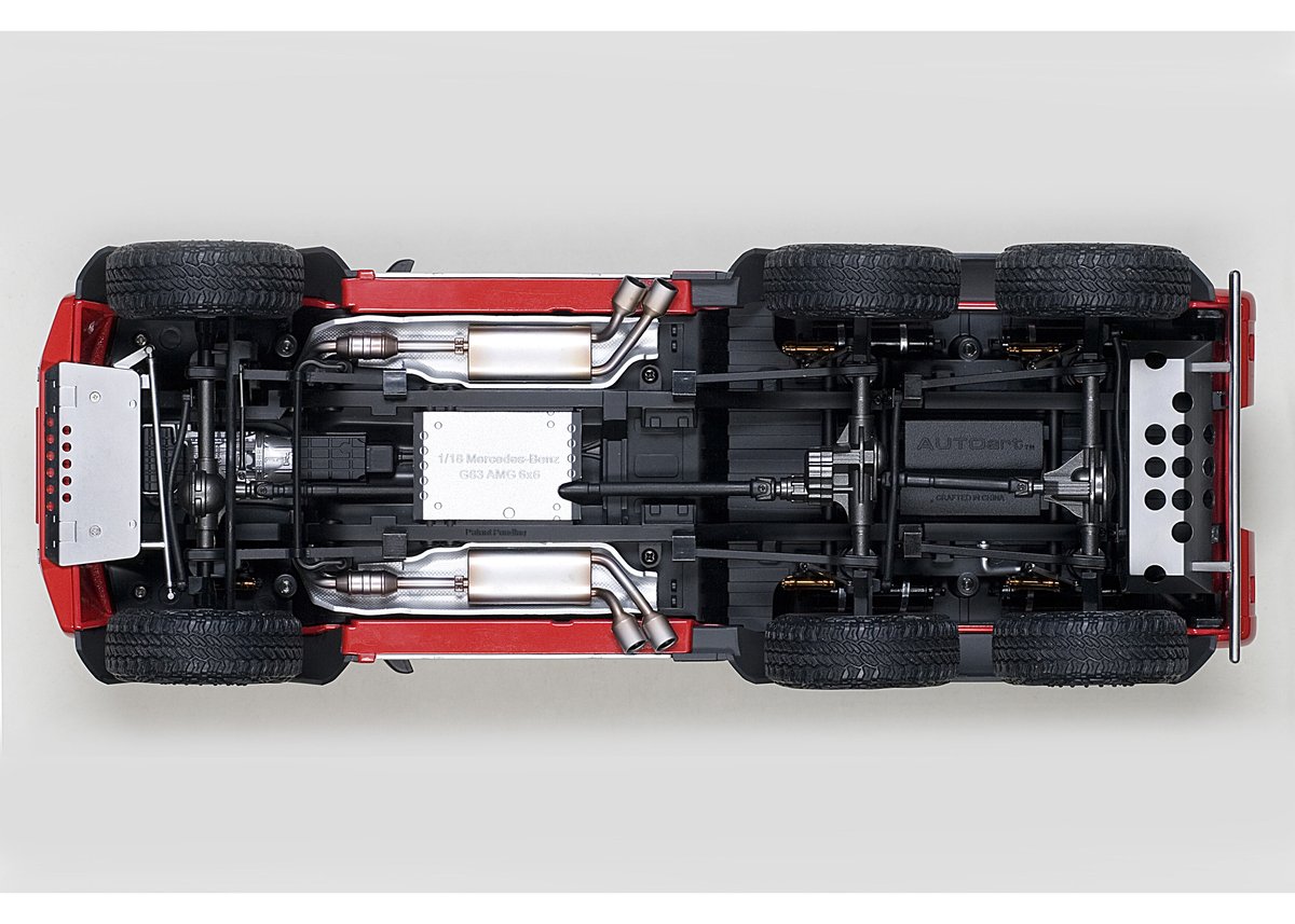 1/18 メルセデス ベンツ G63 AMG 6x6 (レッド) 76304 | AUTOar 1/18 メルセデス ベンツ G63 AMG 6x6 (レッド) 76304 | AUTOar
