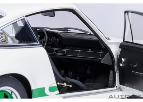 AUTOart 1/18　ポルシェ 911 カレラ 2.7 RS （グランプリホワイト／グリーン・ストライプ）　78031