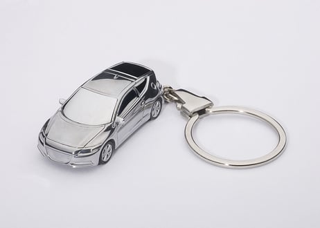 AUTOart  1/87スケール　ホンダ CR-Z キーチェーン （アルミニウム）　41601