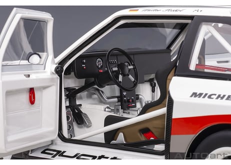 AUTOart 1/18　アウディ スポーツクワトロ S1 1987 #1 （パイクスピーク優勝／ヴァルター・ロール）　88700