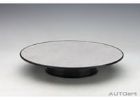 AUTOart　ロータリー ディスプレイ スタンド・ラージ 直径31cm (シルバー)　98012
