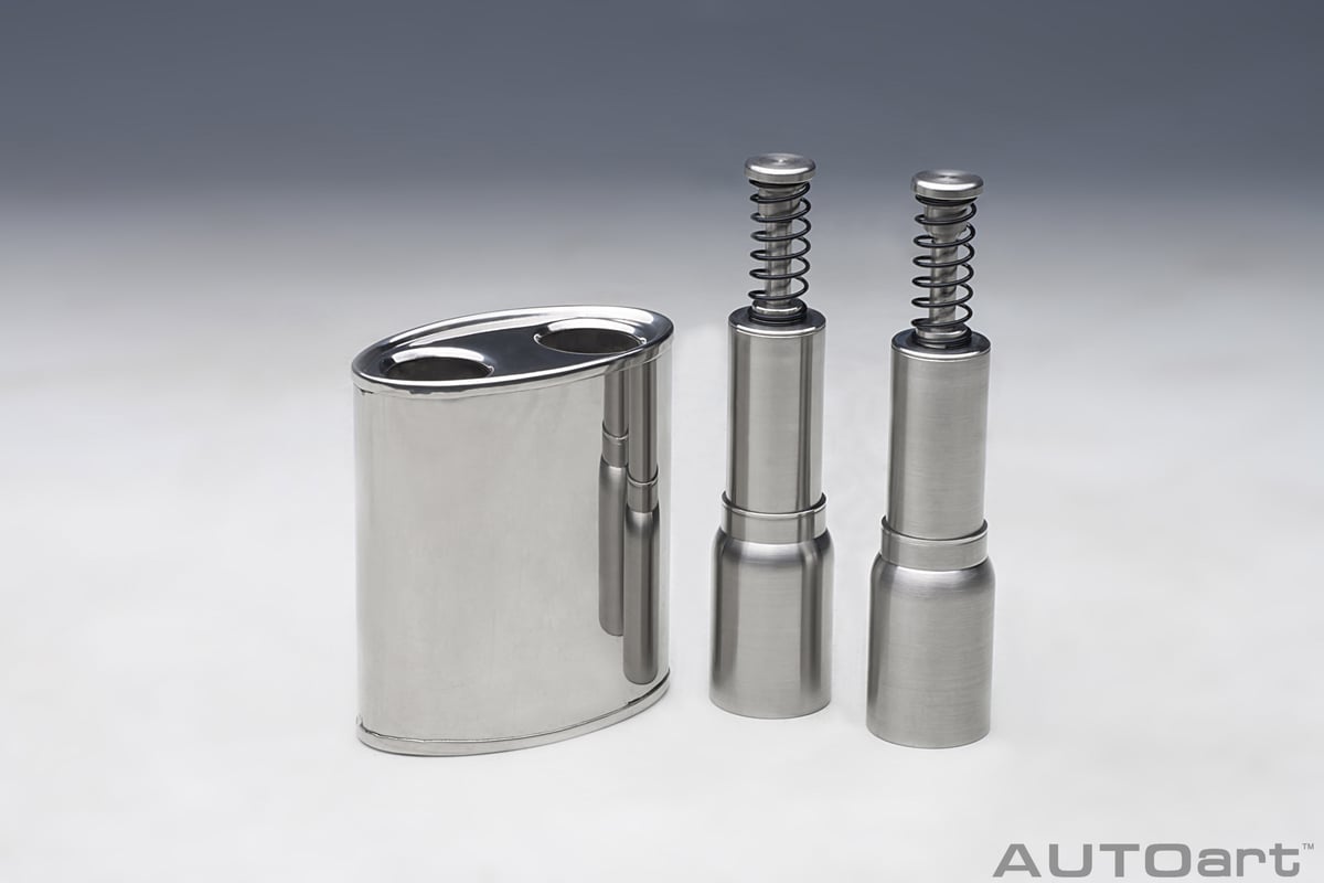AUTOartDESIGN マフラー・ソルト&ペッパーグラインダー 完成品 AUTOart マフラー ソルト＆ペッパーグラインダー 40156 | AUTOart ON
