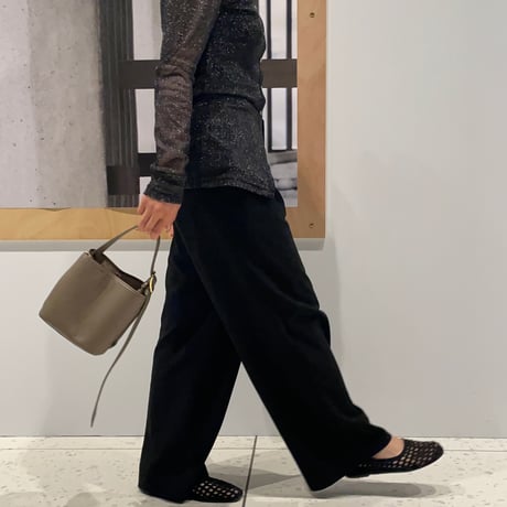 バッグ akr シルバー好きに届け♡「大人のクリアバッグ」 2WAY 本革 クリア