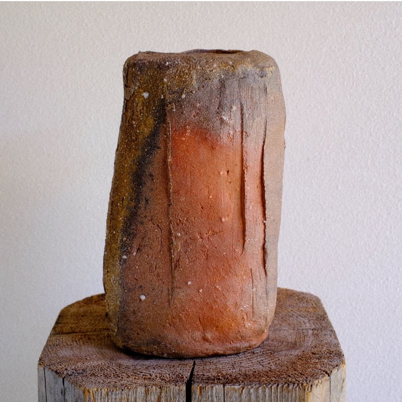 信楽 三角花入／谷穹 | Gallery Rin