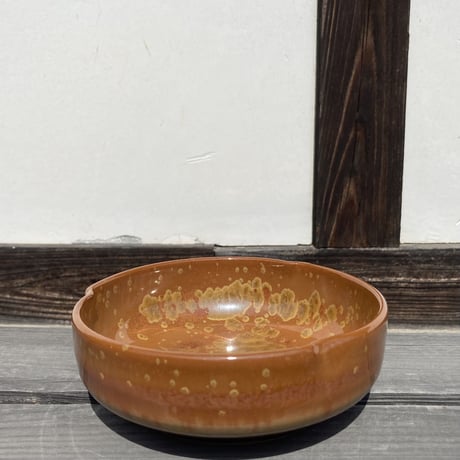 花瓶 小砂焼 こいさごやき 金結晶 藤田製陶所