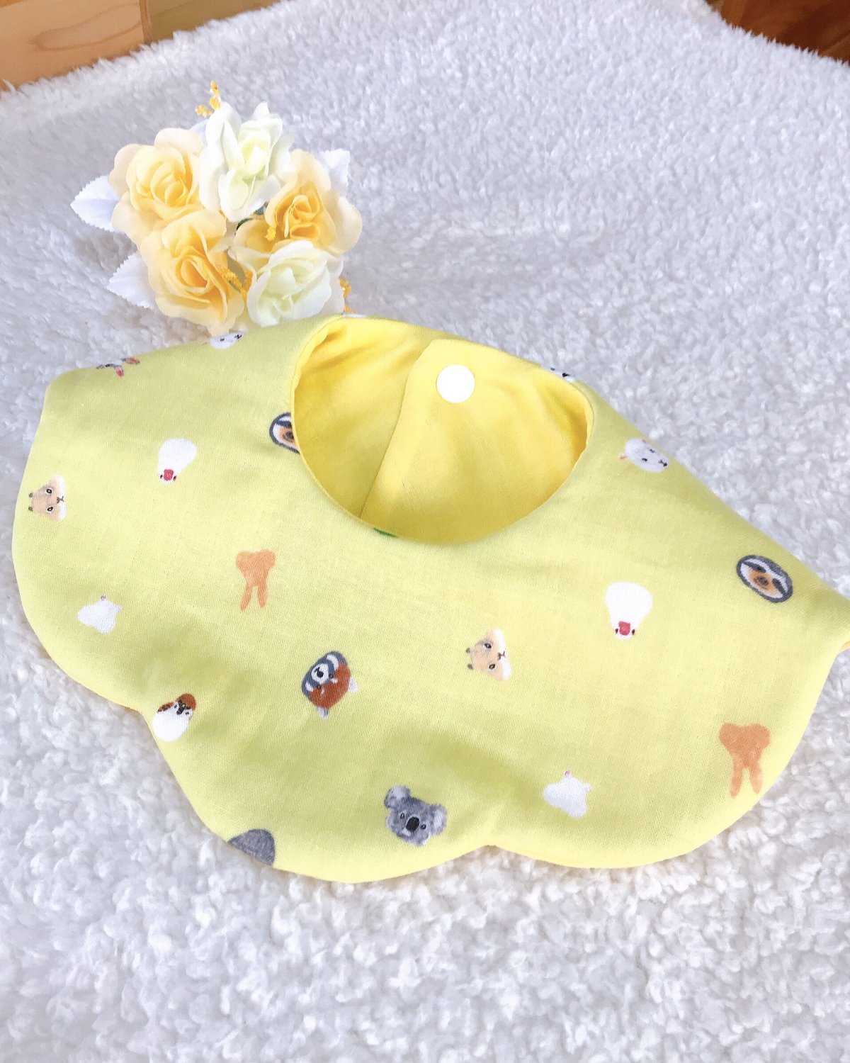 ふわふわガーゼスタイ＊タグ付