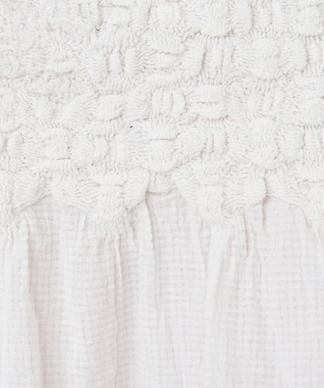 SMOCKING CHECK DRESS
