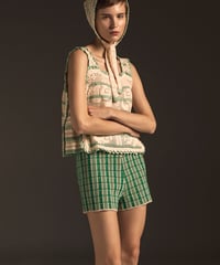 RETRO JACQUARD KNIT　PANTS