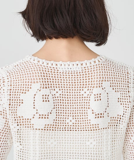 CROCHET KNIT  JACKET