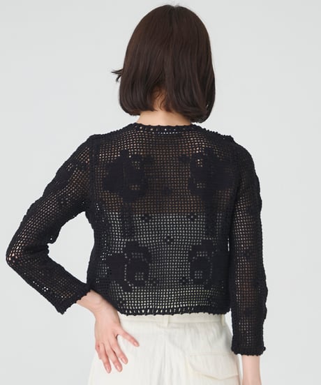CROCHET KNIT  JACKET