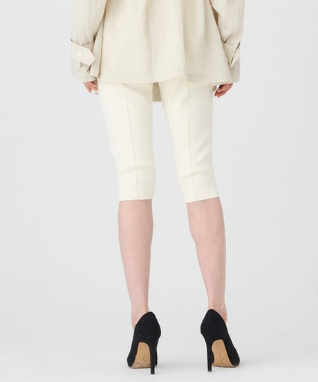 HIGH TWIST KNIT CAPRI　 PANTS