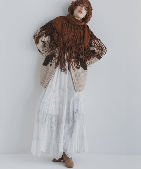 VENIT ヴェニット コットン 刺繍ブラウス VENIT ヴェニット COTTON LACE EMBROIDERY BLOUSE コットン刺繍