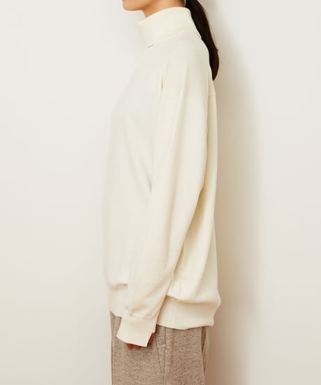 TURTLE NECK KNIT PULLOVER