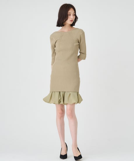 ACETATE COTTON RIB　 PULLOVER