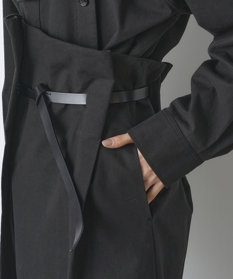 ORGANIC SILK SLUB WASHER SKIRT | venit