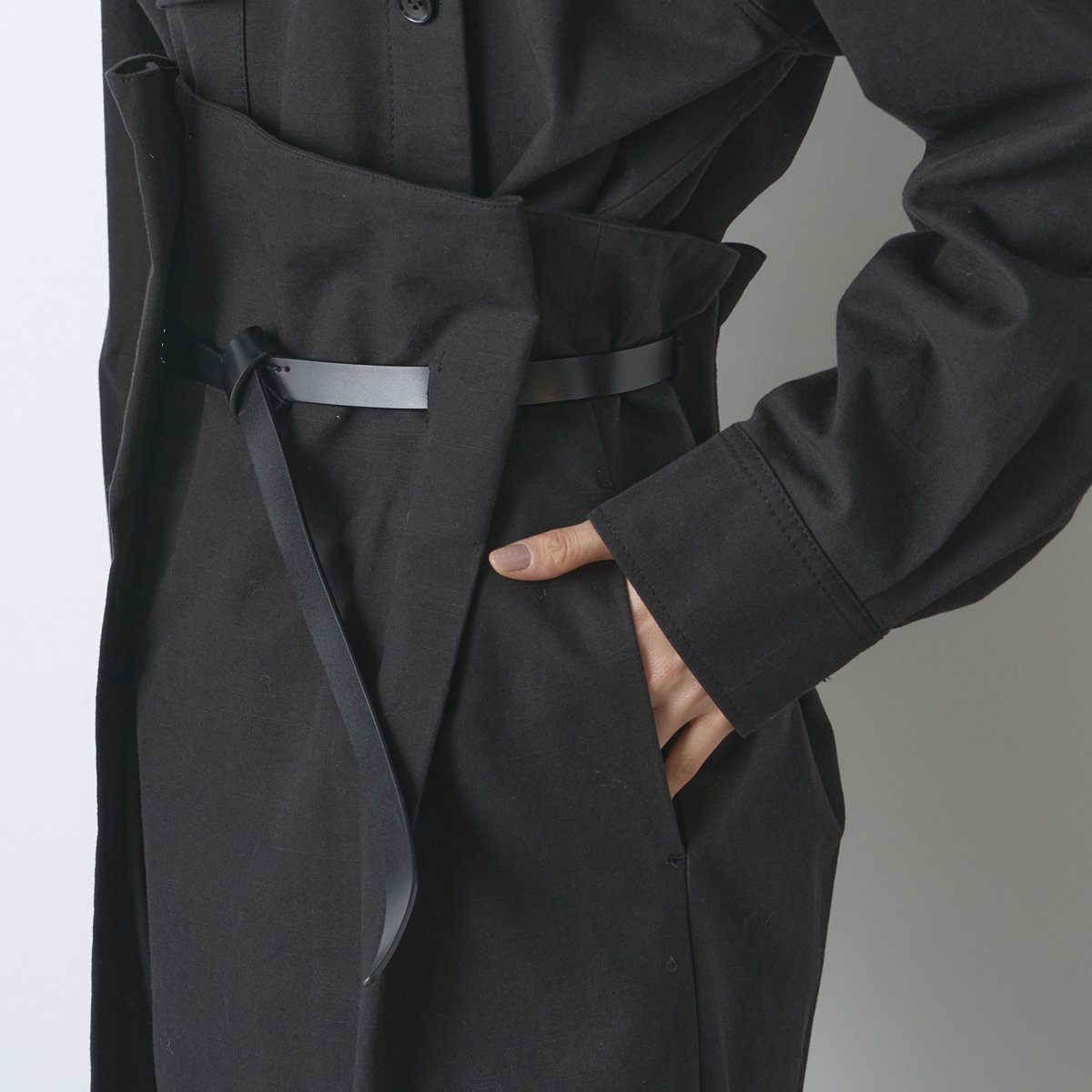 ORGANIC SILK SLUB WASHER SKIRT | venit