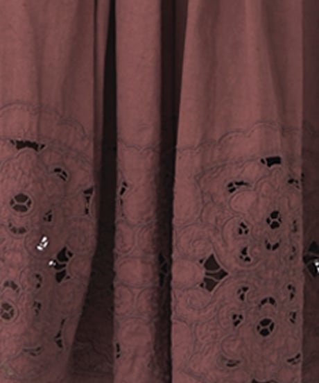COTTON/ LINEN CUTWORK LACE EMBROIDERY ALL-INｰONE