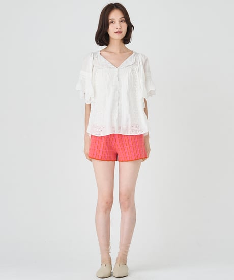 RETRO JACQUARD KNIT　PANTS