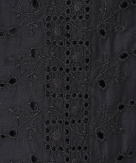 SILK COTTON LACE EMBROIDERY  BLOUSE