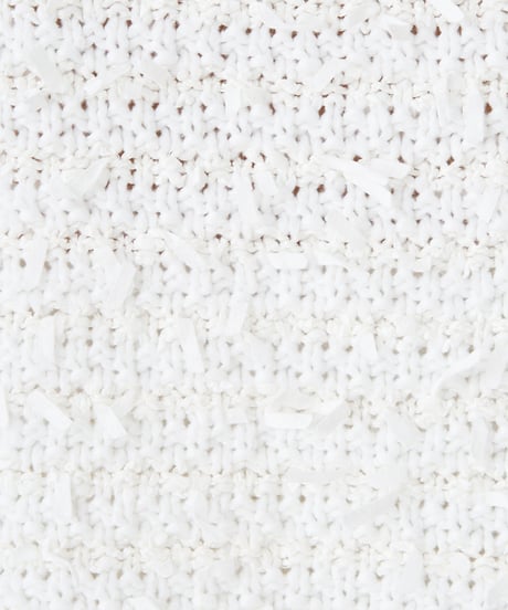 TAPE YARN KNIT JACKET
