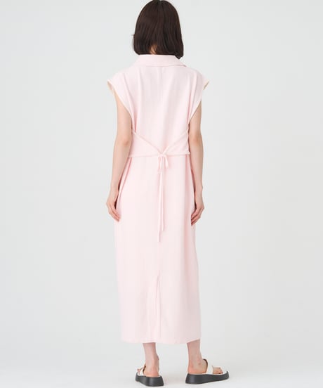 COTTON MINI BOUCLE　KNIT DRESS