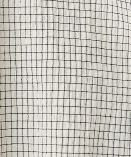 SHRINK CHECK BLOUSE