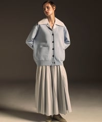 COTTON CUPRA STRIPE SKIRT