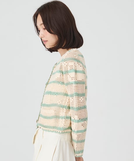 CROCHET KNIT  JACKET