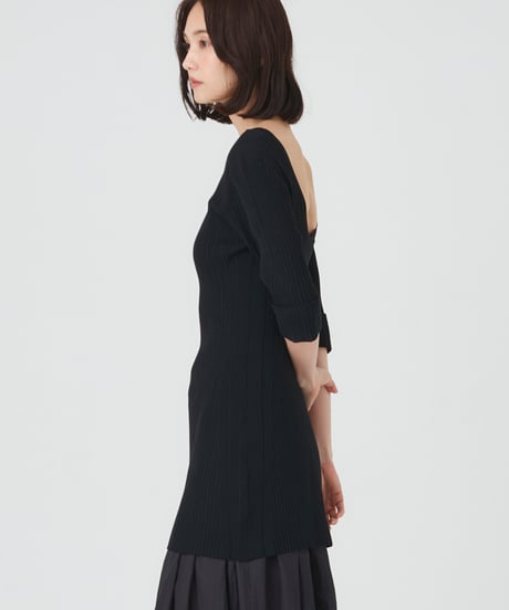 ACETATE COTTON RIB　 PULLOVER