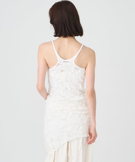 WAVE　DOT TULLE　TANK TOP