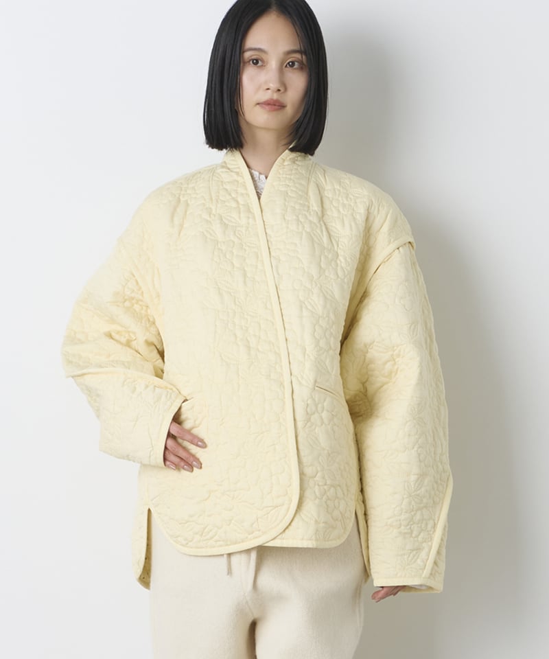 REVERSIBLE QUILTING EMBROIDERY JACKET | venit