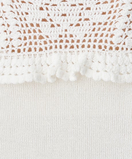 CROCHET KNIT  PULL OVER