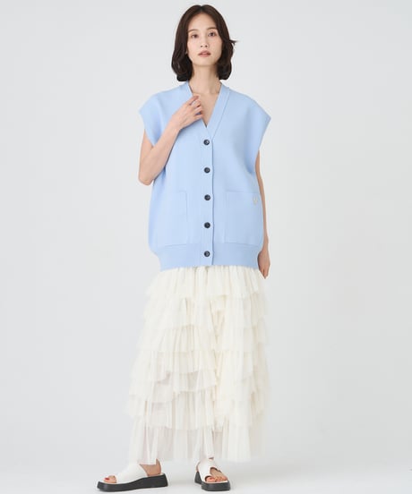 HIGH TWIST KNIT　 VEST