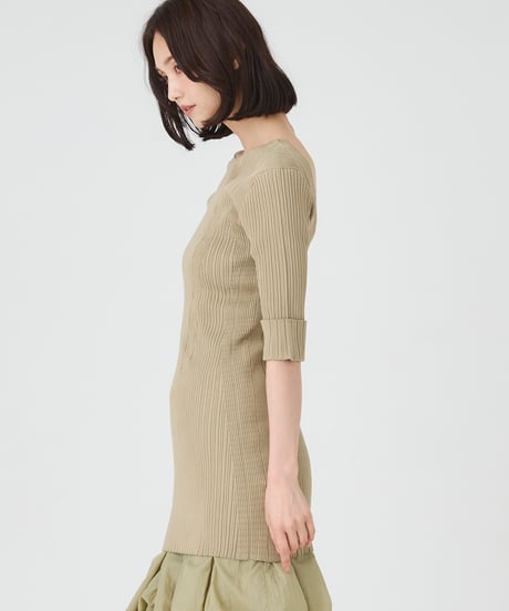 ACETATE COTTON RIB　 PULLOVER