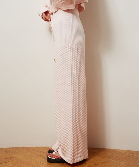 WAVE KNIT PANTS