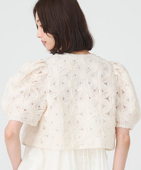 FLOWERS SHORT JAKET