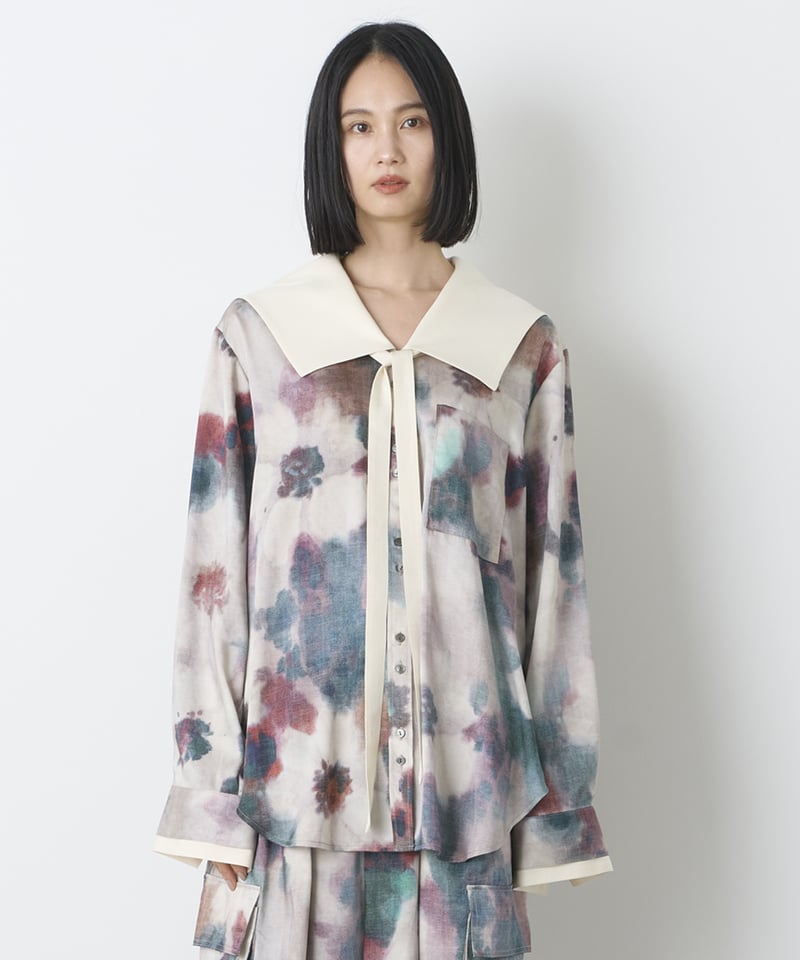 POETIC FLORAL PRINT BLOUSE | venit