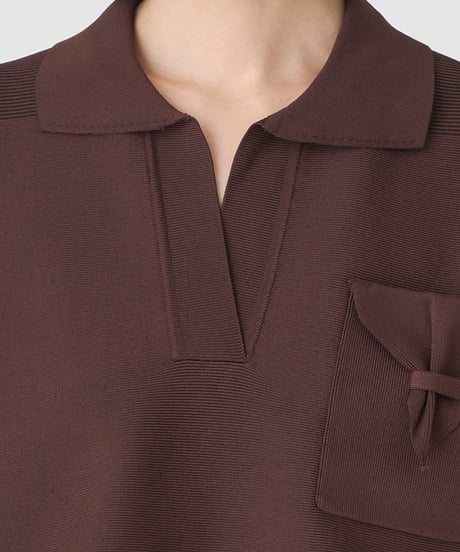 HIGH TWIST POLO　 KNIT