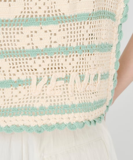 CROCHET KNIT  CAMISOLE