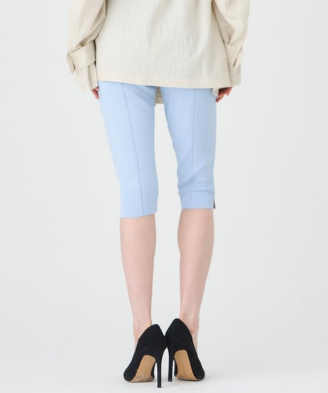 HIGH TWIST KNIT CAPRI　 PANTS